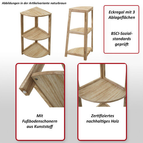 Étagère d'angle MCW-K44 2