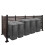Clôture pour poubelles en aluminium MCW-K57 2