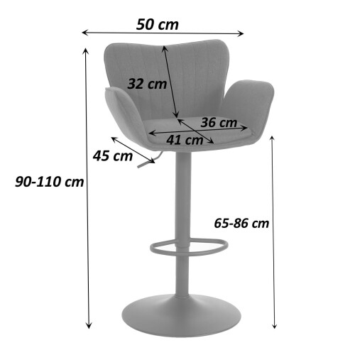 Tabouret de bar MCW-M67 2