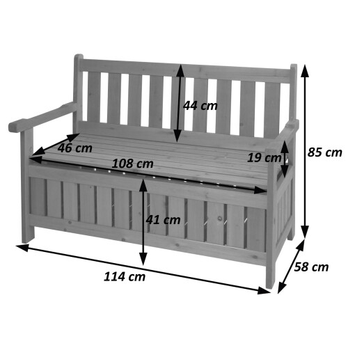 Banc de jardin MCW-L68 1