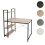 Bureau avec étagère MCW-K81 10