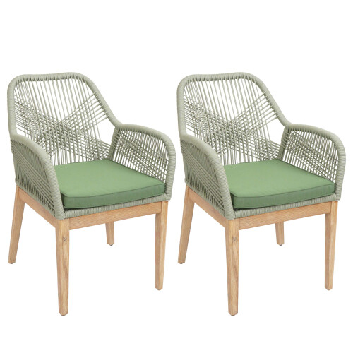 Chaise de jardin MCW-H56b (lot de 2)