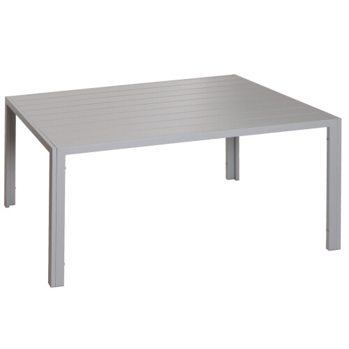Table à manger en aluminium MCW-N40