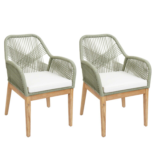 Chaise de jardin MCW-H56b (lot de 2)