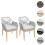 Chaise de jardin MCW-H56b (lot de 2) 11