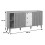 Sideboard MCW-M48, Kommode, Schiebetür Staufach, MDF 81x150x40cm 4