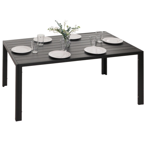Table à manger en aluminium MCW-N40 1