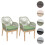 Chaise de jardin MCW-H56b (lot de 2) 11