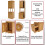 Armoire haute en teck MCW-M71 3