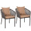 Chaise de jardin MCW-N41 (lot de 2) 1
