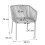 Chaise de jardin MCW-N41 (lot de 2) 4