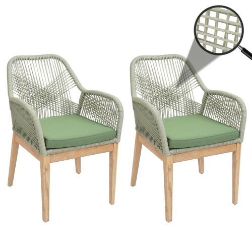 Chaise de jardin MCW-H56b (lot de 2) 1