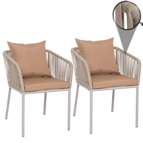 Chaise de jardin MCW-N41 (lot de 2) 1