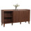 Sideboard MCW-M48, Kommode, Schiebetür Staufach, MDF 81x150x40cm 8