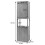 Armoire haute en teck MCW-M71 4