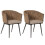 Chaise de jardin MCW-N38 (lot de 2) 1