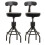 Lot de 2 tabourets de bar MCW-N22 1