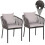 Chaise de jardin MCW-N41 (lot de 2) 2
