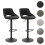 Lot de 2 tabourets de bar MCW-N64 10