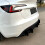 Auto Achterbumper Diffuser Spoiler Lip voor  Model 3 2023+ Auto Styling Accessoires 7