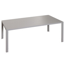 Alu-Esstisch MCW-N40, Tisch Bistrotisch Gartentisch Balkontisch, wetterfest 180x80cm