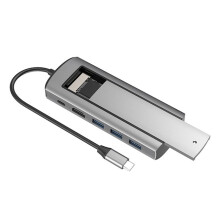 6-in-1 USB Type-C Docking Station Multi-Function Fast Charging Station Docking Station Single Agreement