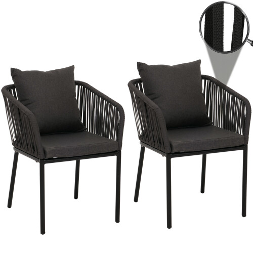 Chaise de jardin MCW-N41 (lot de 2) 1