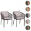 Chaise de jardin MCW-N41 (lot de 2) 11