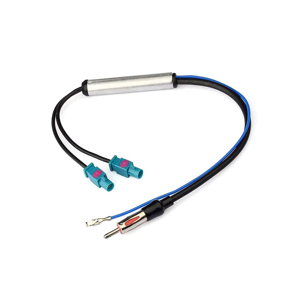 Car Radio Antenna Adaptor For Adapter Am/Fm Audio Cable Dual Fakra-Din Aerial Signal Booster Converter Adaptor 6031269487695