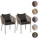 Chaise de jardin MCW-N41 (lot de 2) 11