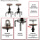 Tabouret de bar MCW-N23 (lot de 2) 2