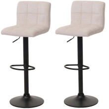 Tabouret de bar MCW-G87 (lot de 2)