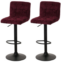 Tabourets de bar MCW-G87 (lot de 2)
