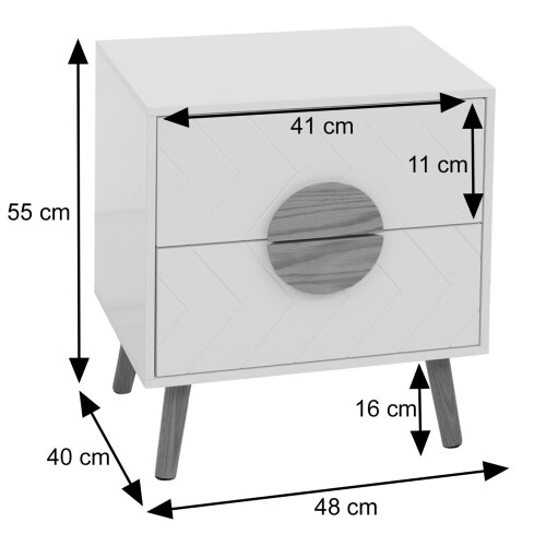Table de chevet MCW-N89 2