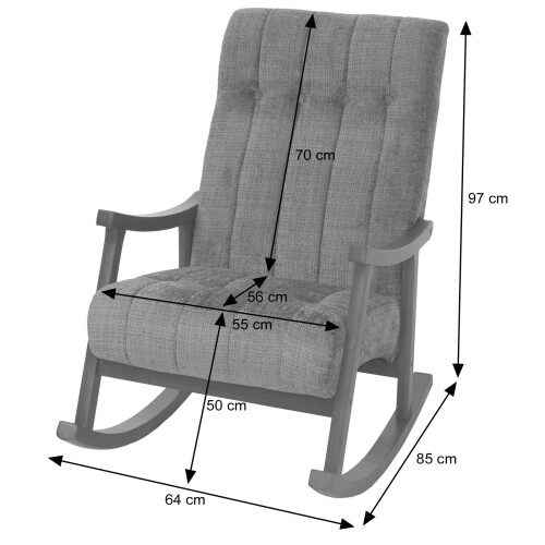 Fauteuil à bascule MCW-K10 1