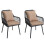 Chaise de jardin MCW-O12 (lot de 2) 1