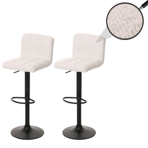Tabourets de bar MCW-G87 (lot de 2) 1