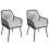 Chaise de jardin MCW-O12 (lot de 2) 1