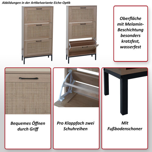 Armoire à chaussures MCW-N92 2