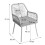 Chaise de jardin MCW-O12 (lot de 2) 4