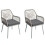 Chaise de jardin MCW-O12 (lot de 2) 1