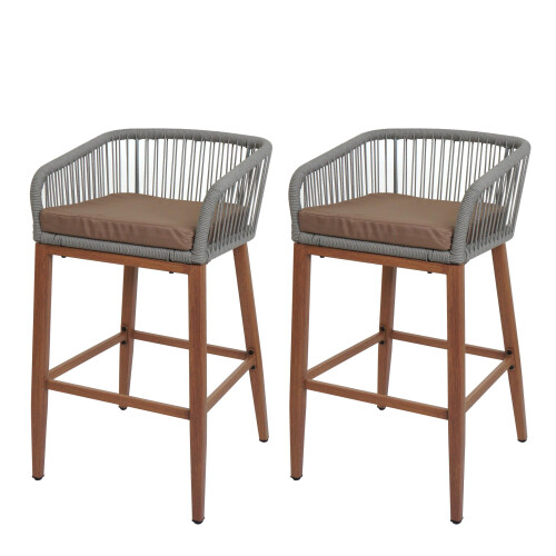 Tabouret de bar MCW-O22 (lot de 2)