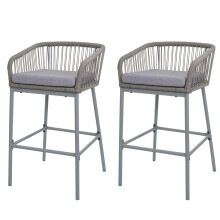 Tabouret de bar MCW-O22 (lot de 2)
