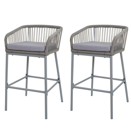 Tabouret de bar MCW-O22 (lot de 2)