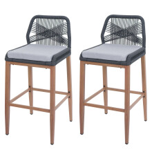 Tabouret de bar MCW-O21 (lot de 2)