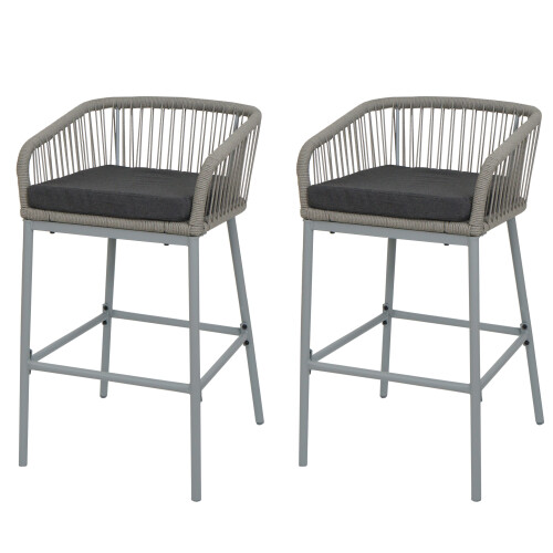 Tabouret de bar MCW-O22 (lot de 2)