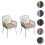 Chaise de jardin MCW-O12 (lot de 2) 11