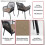 Chaise de jardin MCW-O12 (lot de 2) 3