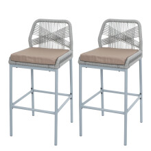 Tabouret de bar MCW-O21 (lot de 2)