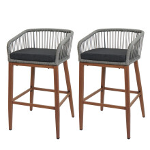 Tabouret de bar MCW-O22 (lot de 2)